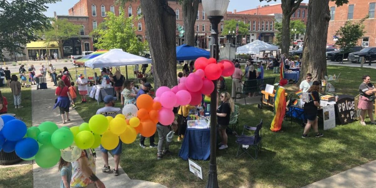 Hundreds gather in Howell to support LGBTQ+ Pride