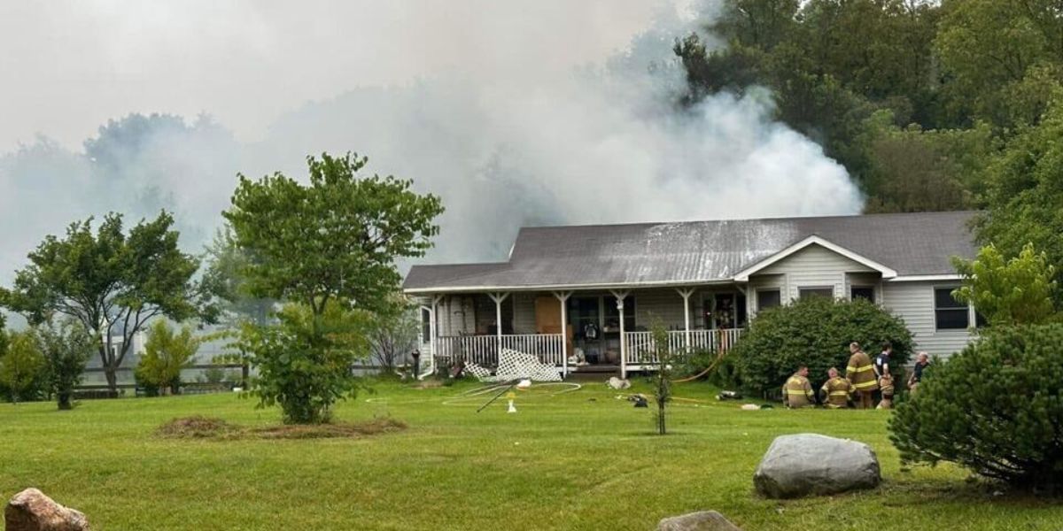 Lightning strike causes Green Oak Township house fire