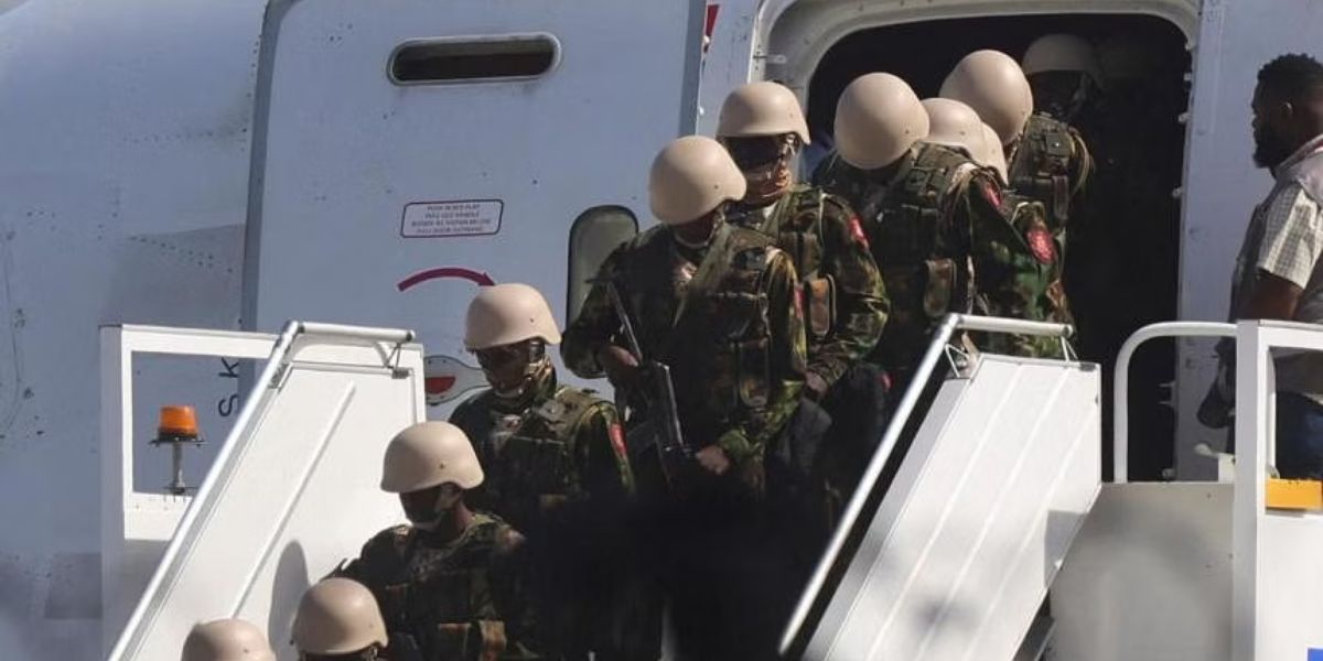 Haiti Welcomes Kenyan Soldiers on International Peacekeeping Assignment