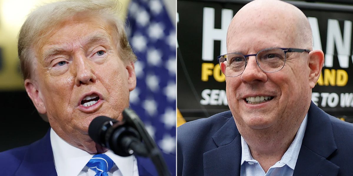 Trump Endorses Republican Hogan in Maryland Senate Race Despite Hogan's Opposition