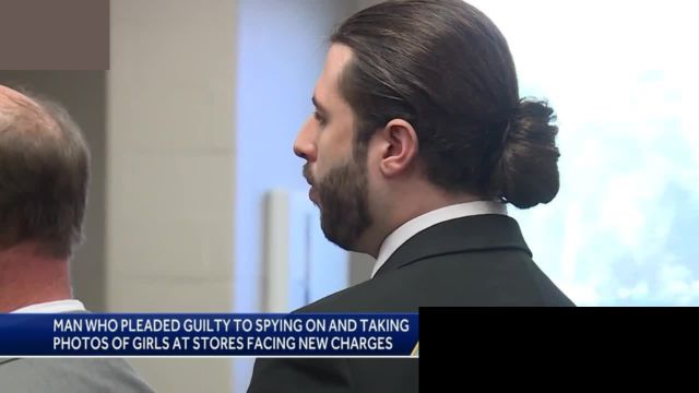 A Man Facing Fresh Charges After Entering a Guilty Plea to Spying on and Taking Pictures of Girls at Stores