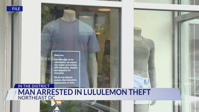 DC Police Seize Stolen Lululemon Goods Worth Nearly $4K from Man