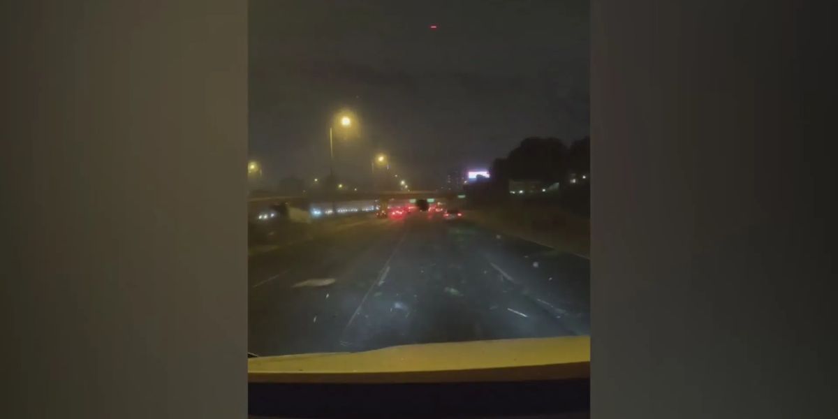 Tornado Spotted on I-290 in Chicago, Caught on Dashcam Video