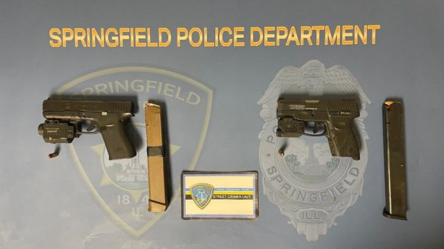 Two Arrested for Illegal Gun Possession at Large Champaign Gathering