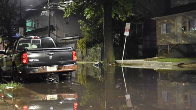 64 Residents Displaced After Roof Collapse in Newark Building During Heavy Rain