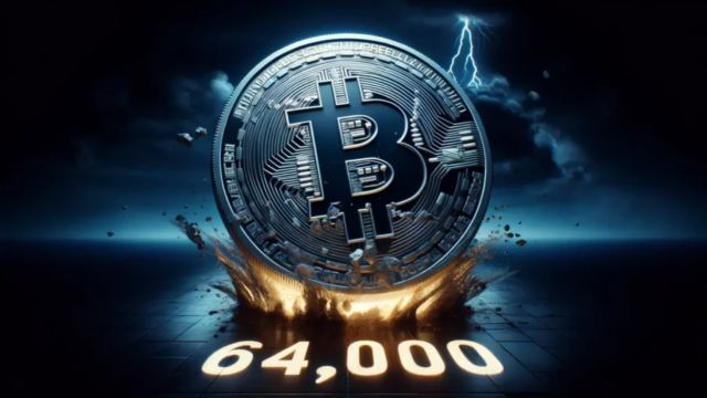 Big Impact! Bitcoin Price Skyrockets, Approaching the $64,000 Mark