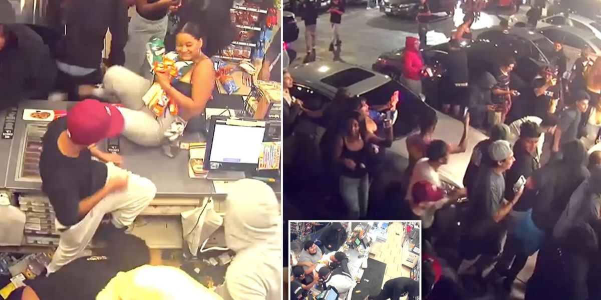 Big Incident! Flash Mob Hits California 7-Eleven Again What Happened