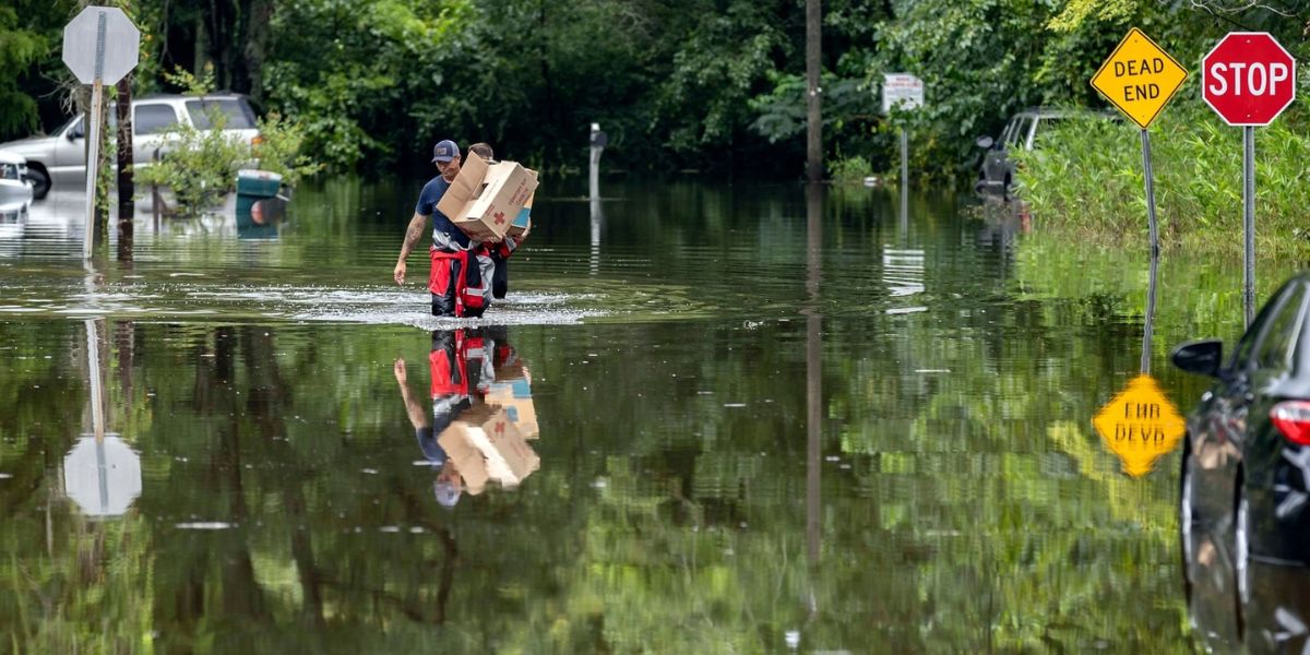 Devastating Rainfall Debby’s Deluge Drowns the Southeast with Over a Foot of Water