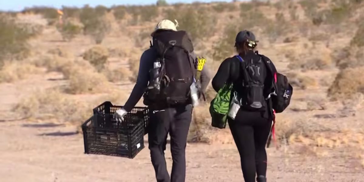 Discussed Volunteers Aid Migrants by Leaving Water Along Routes at the US-Mexico Border