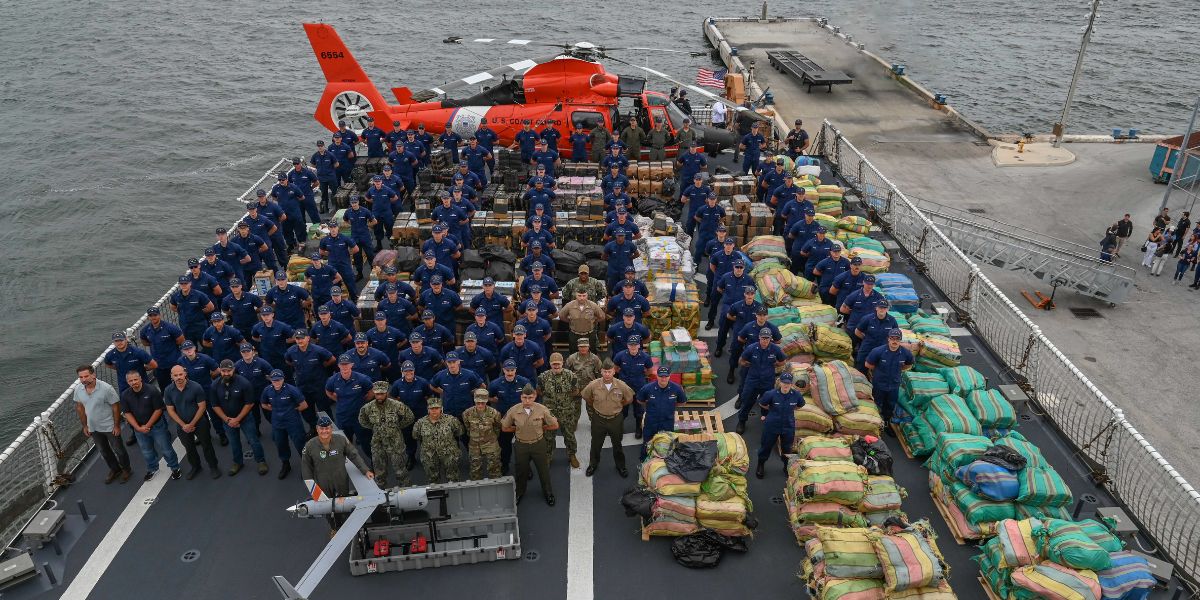 Florida Sees $50 Million Drug Haul Offloaded by US Coast Guard