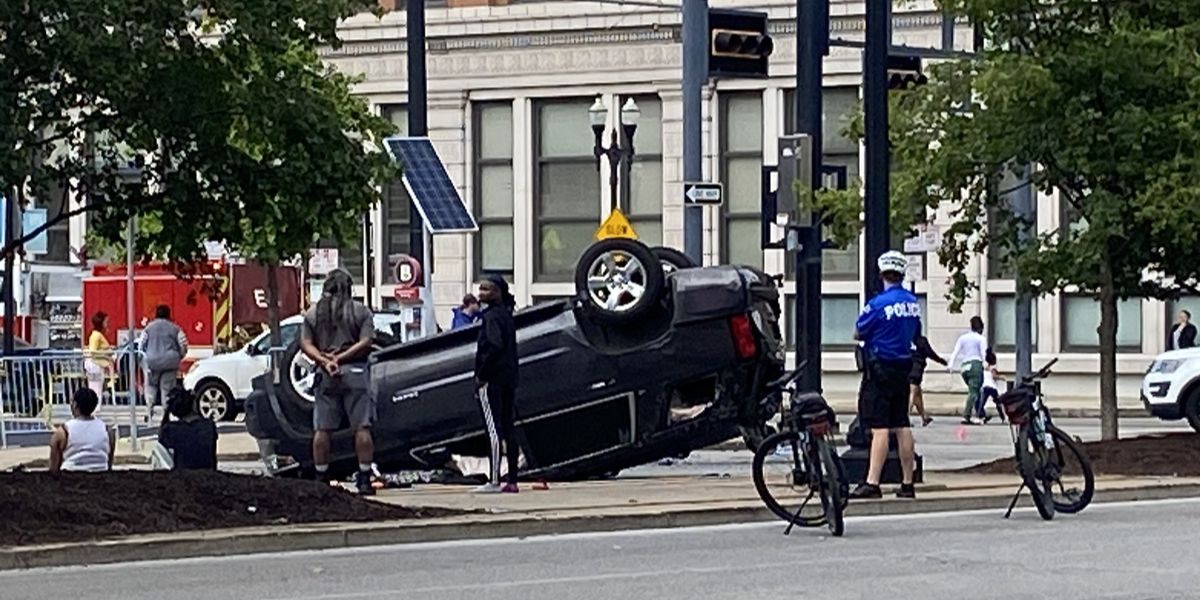 Latest News! Crash Causes Major Traffic Blockade on Main Street, Over-The-Rhine