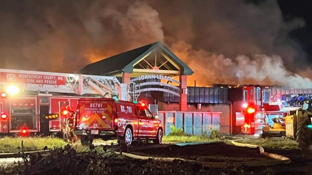 Firefighters Tackle Major Blaze at Silver Spring School for Over 10 Hours