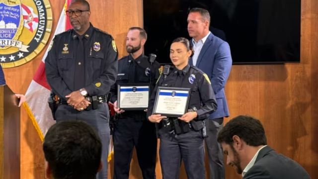 Jacksonville Heroes Honored by Florida AG After Rescuing 7-Month-Old from Fentanyl Overdose