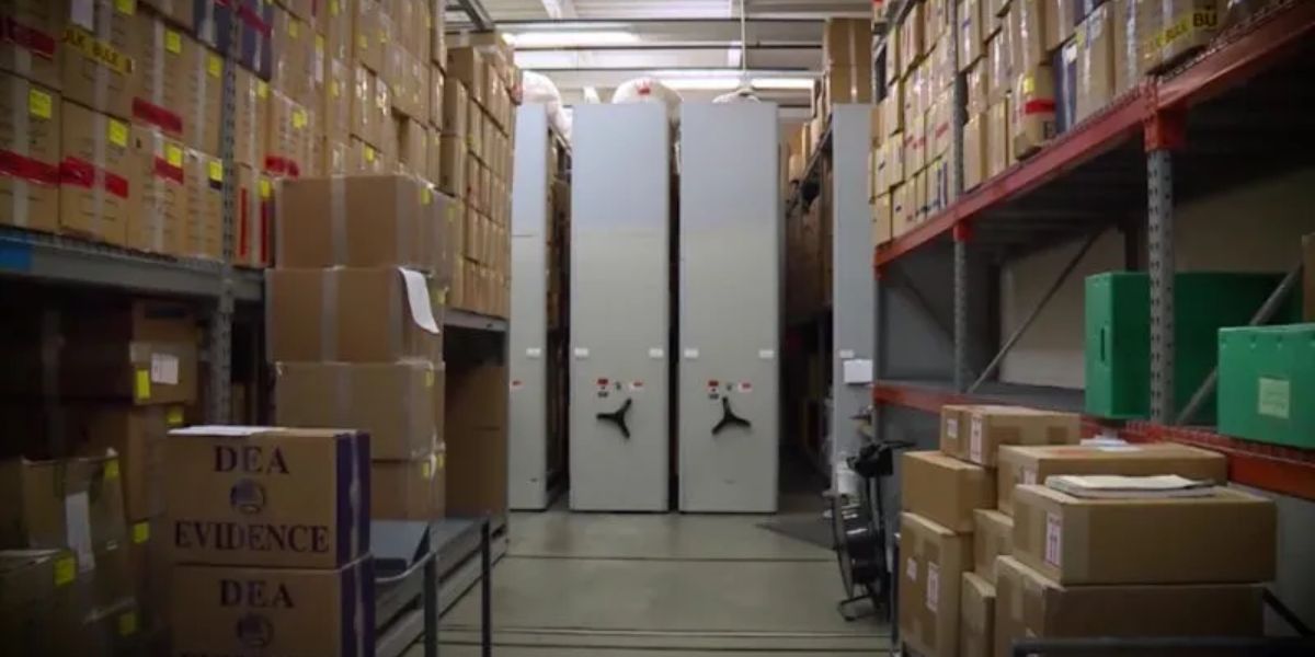 Storing Danger A Glimpse Inside the DEA's Fentanyl Drug Vault