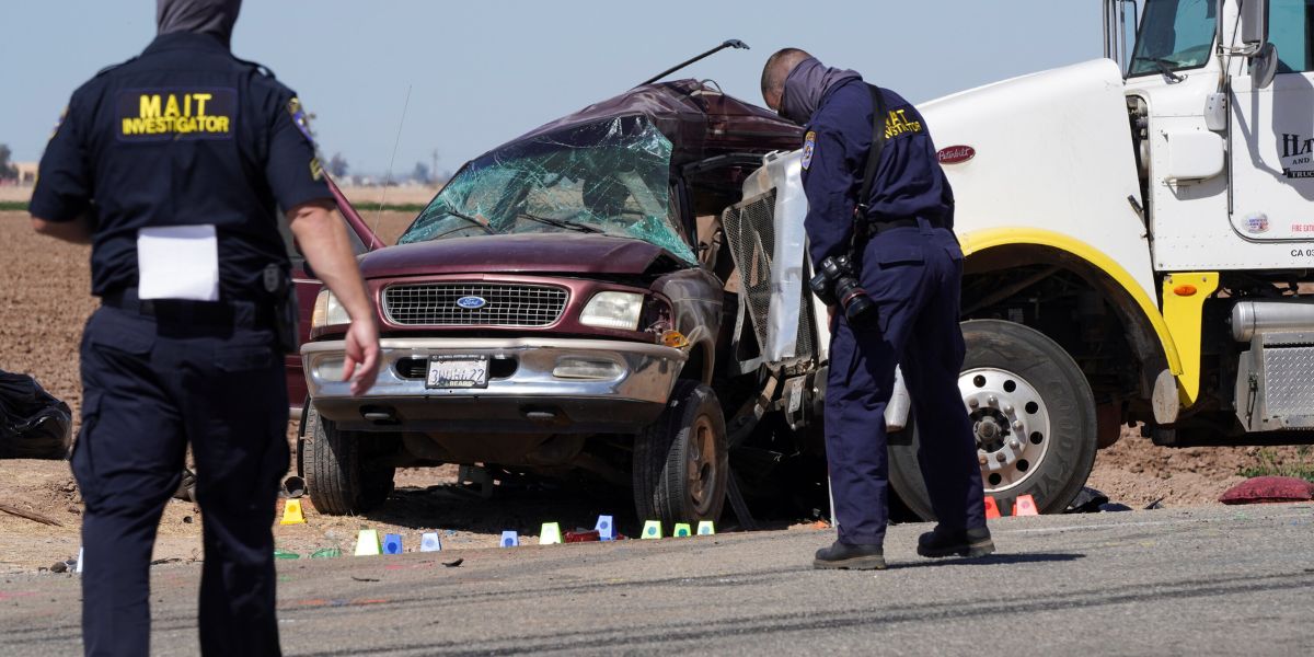 California City Crash Police Report Two Fatalities After Collision with Semi