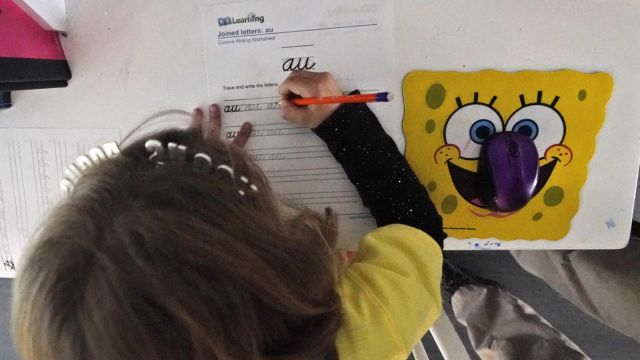 Cursive Returns to Classrooms California Legislation Mandates Handwriting Education