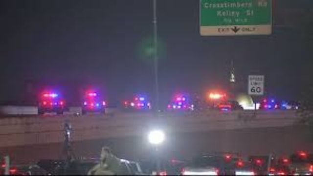 Houston Police Investigate After Woman Falls Off Overpass Following Collision