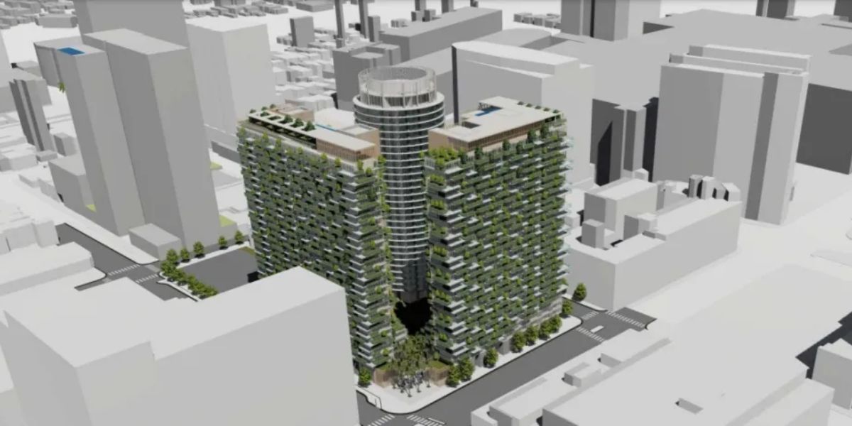 San Jose's New Heights Innovative Three-Tower Housing Project Takes Shape