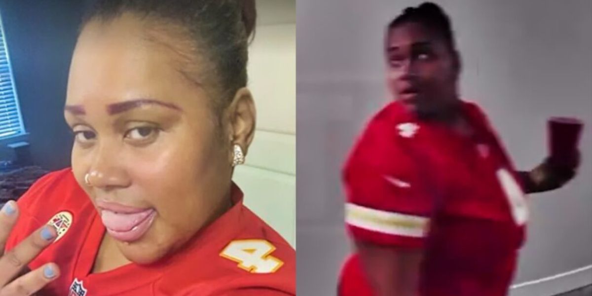 Surveillance Footage Chiefs Player Rashee Rice's Mother Accused of Porch Theft Wearing Jersey