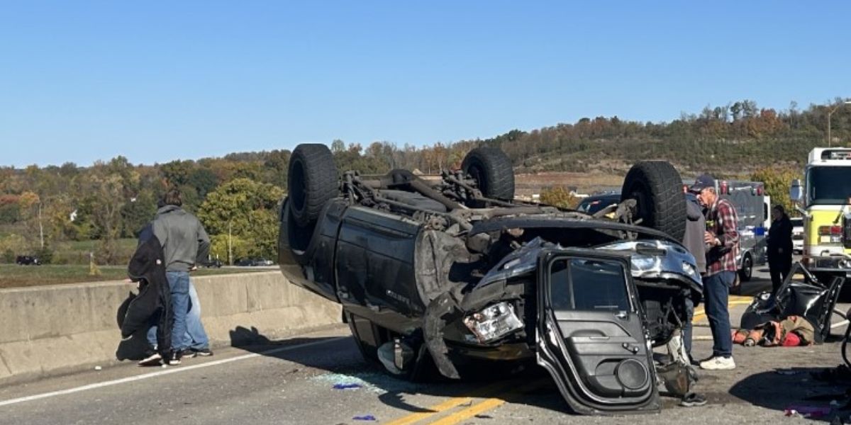 US 30 and Dog Creek Overpass Accident Leads to Traffic Slowdowns