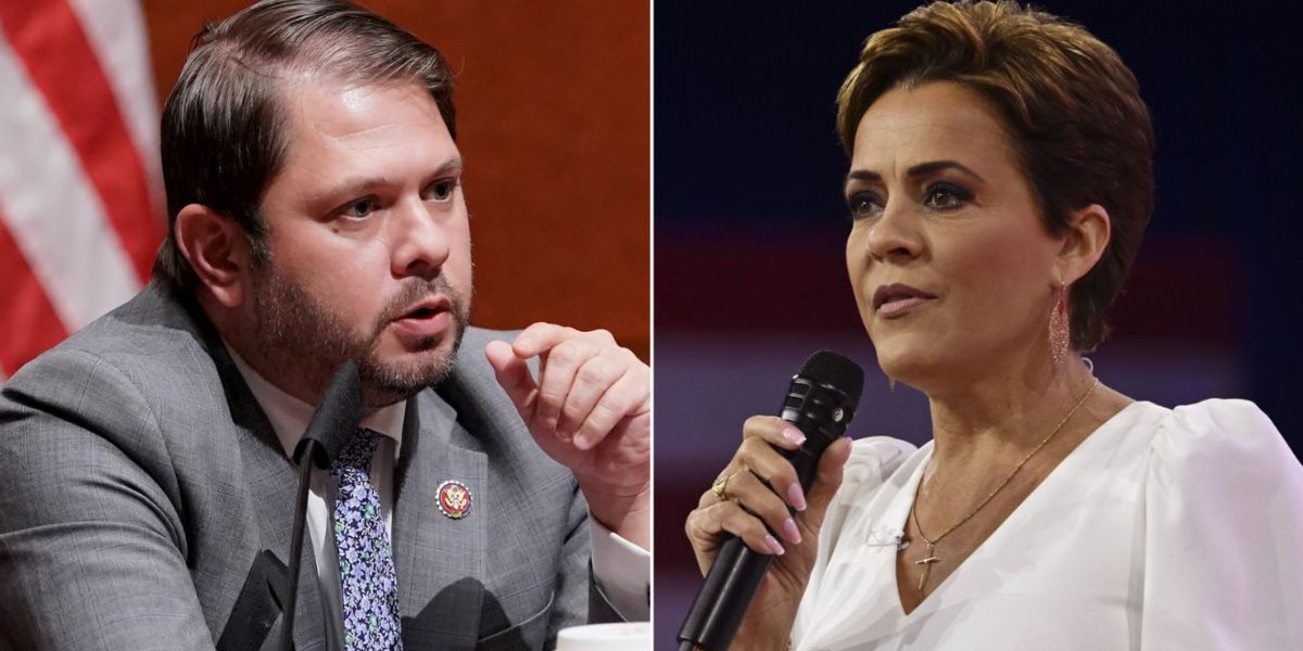 Arizona Senate Showdown Ruben Gallego vs. Kari Lake in Pivotal Election Battle