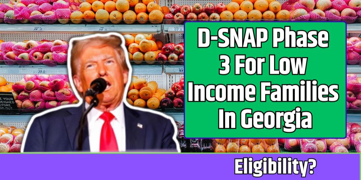 Is This Good For You! Georgia Launches Phase 3 of D-SNAP What You Need to Know