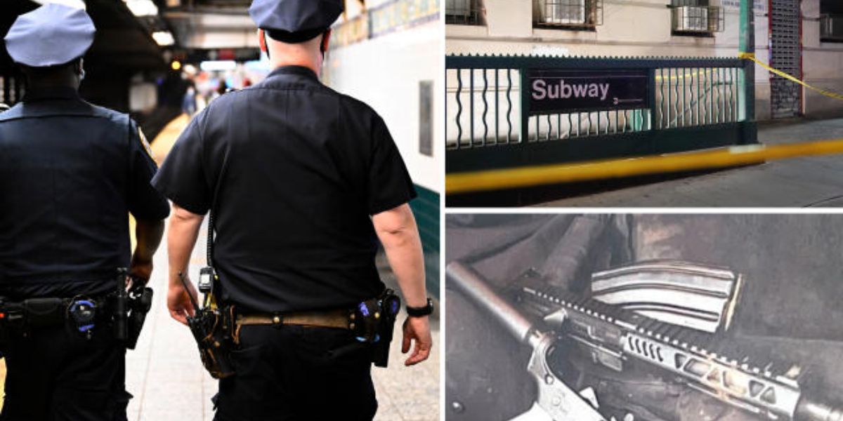 NYC Subway Brawl Teen and Man Clash Over Seat, Trespasser With Rifle Arrested