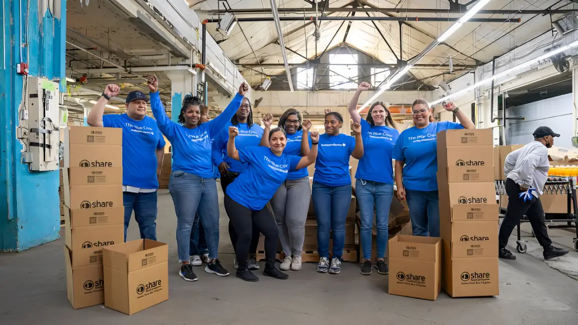 Independence Blue Cross Employees Collect Over 2,000 Pounds of Food for Local Food Pantries!