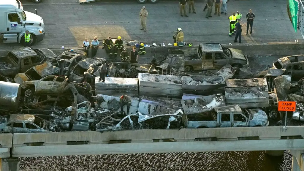 I-55 Crash Shuts Down Southbound Traffic – Fog and Fire Smoke Make Roads Treacherous