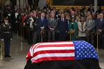 Former President Jimmy Carter Lies in State in the Capitol Rotunda