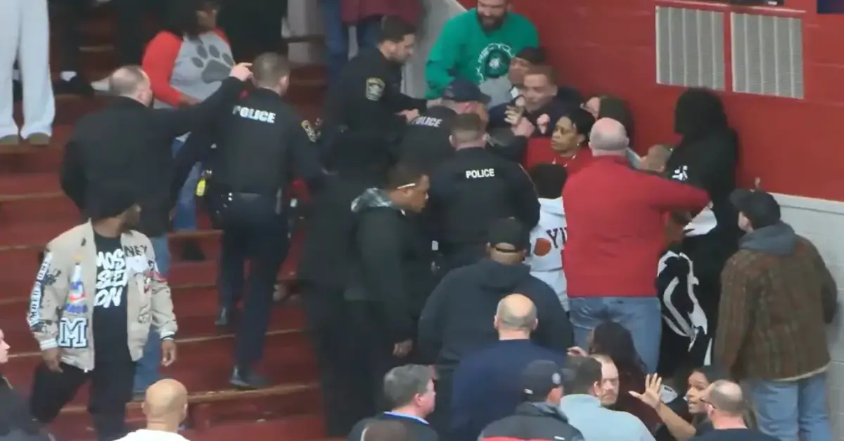 Police Investigate as a "ugly" Fight Breaks out During a High School Basketball Game in Pennsylvania