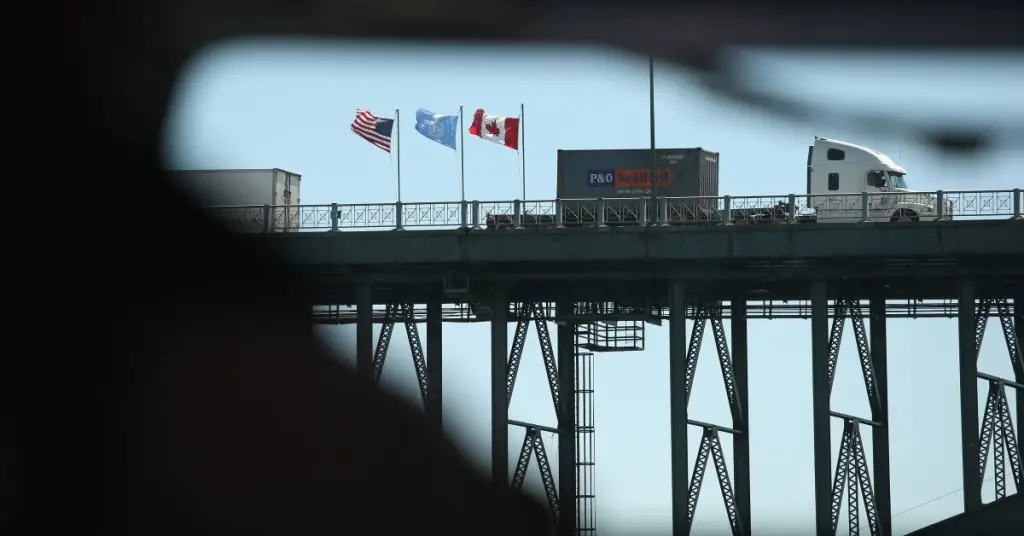 US Border Towns Hit Hard by Decline in Canadian Shoppers Due to Tariffs and Trump's '51st State' Comments