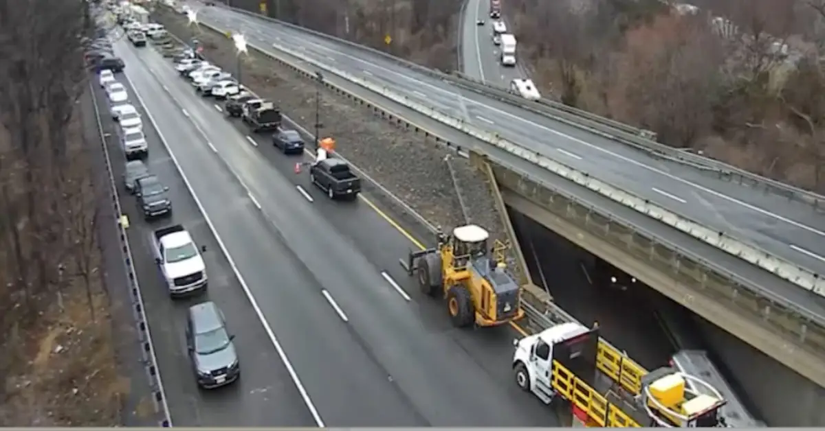 Morris County’s I-80 Finally Reopens After Sewer Basin Collapse Disrupts Traffic