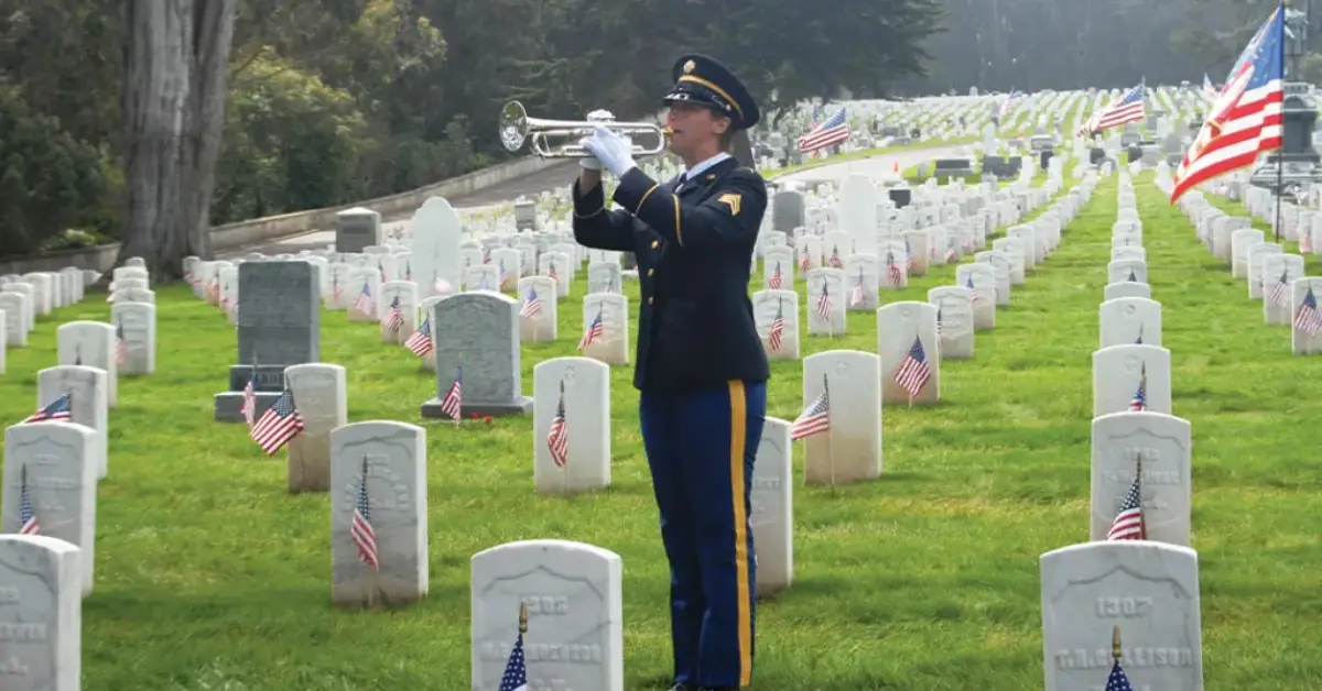 San Francisco Gathers at Presidio Cemetery for Memorial Day Remembrance