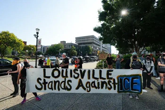Hundreds of Protestors Demand ICE Release Kentucky Teen Detained in Louisiana