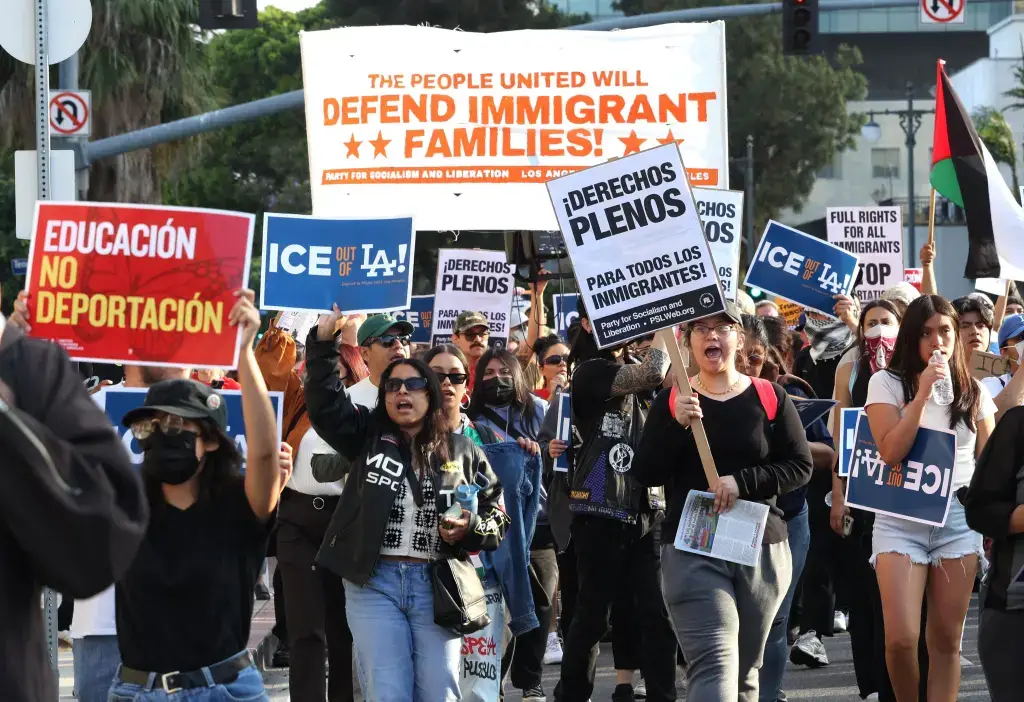 Shocking: LA Migrant Protests Tied to Taxpayer-Funded Group with Dem Connections & CCP Links