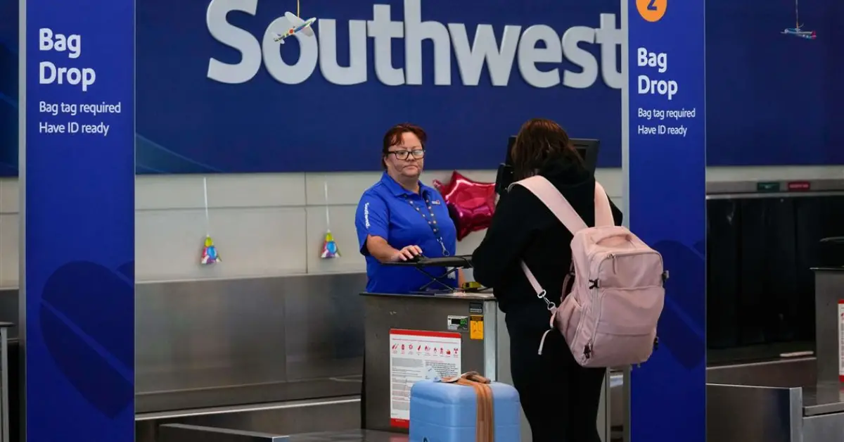 Southwest Airlines Faces Financial Loss After Ending Free Baggage Perk