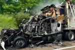 I-79 in Washington County Shut Down After Tractor-Trailer Catches Fire
