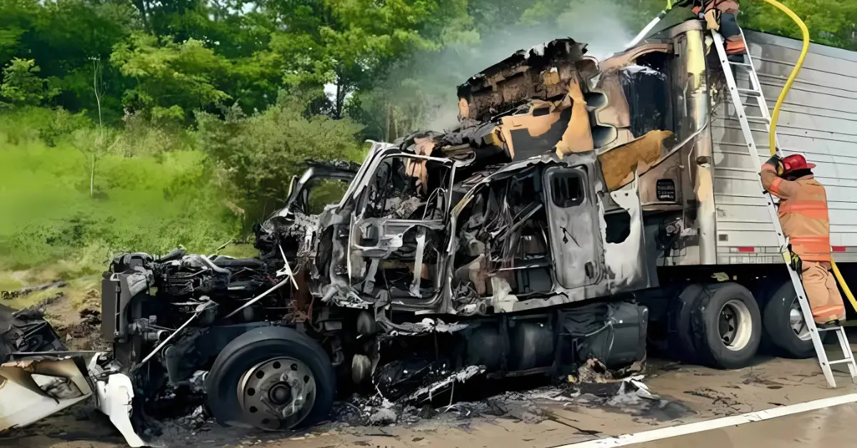I-79 in Washington County Shut Down After Tractor-Trailer Catches Fire