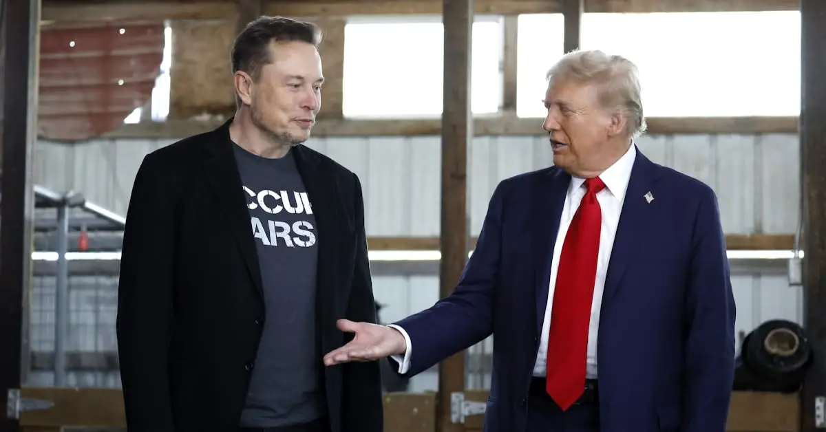 Elon Musk Gives Up: The Shocking Reason He’s Caving to Trump After Their Public Feud!