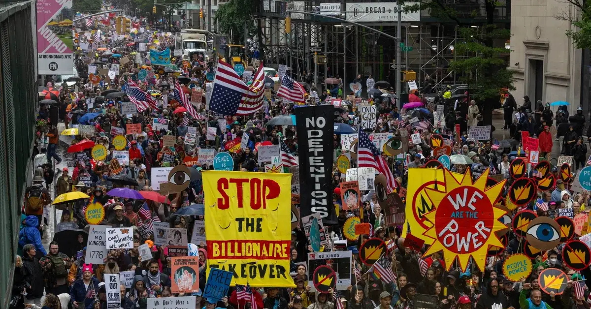 How NYC Became Ground Zero for the Powerful 'No Kings Day' Protests?
