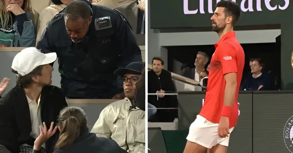 Novak Djokovic's Match Interrupted as Rowdy Fan Forces French Open Security to Act