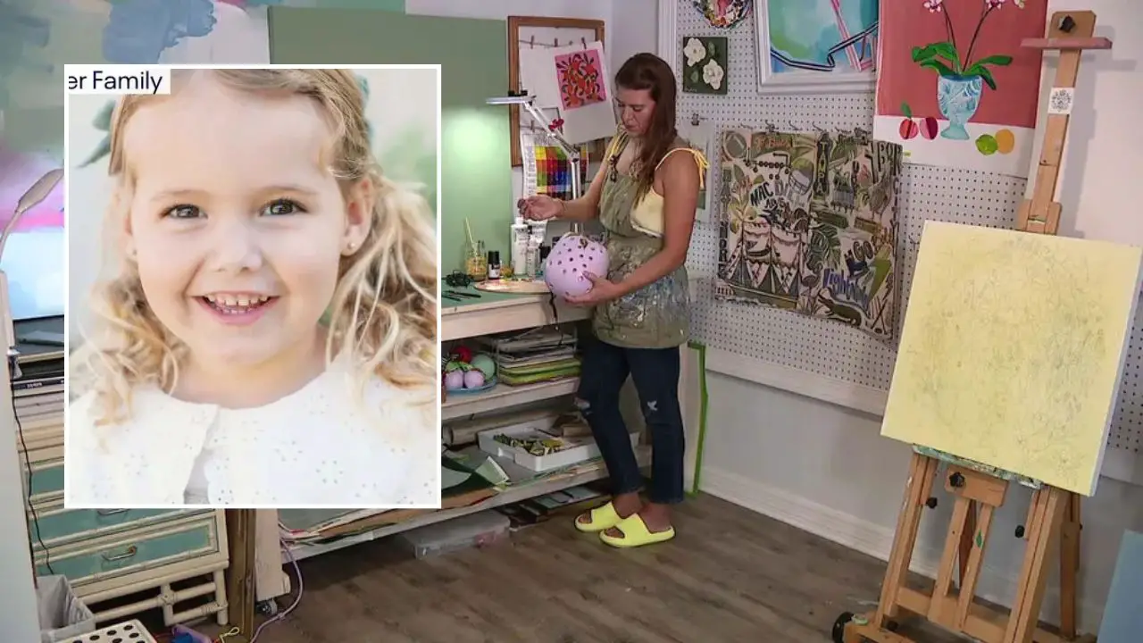 Artist Designs Special Helmet for South Tampa Girl Battling Viral Meningitis, Encephalitis