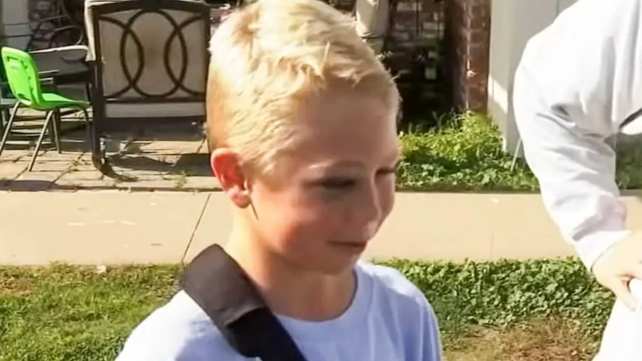 Ceiling Collapses on 8-Year-Old During School Pick-Up, Leaving Him Hospitalized