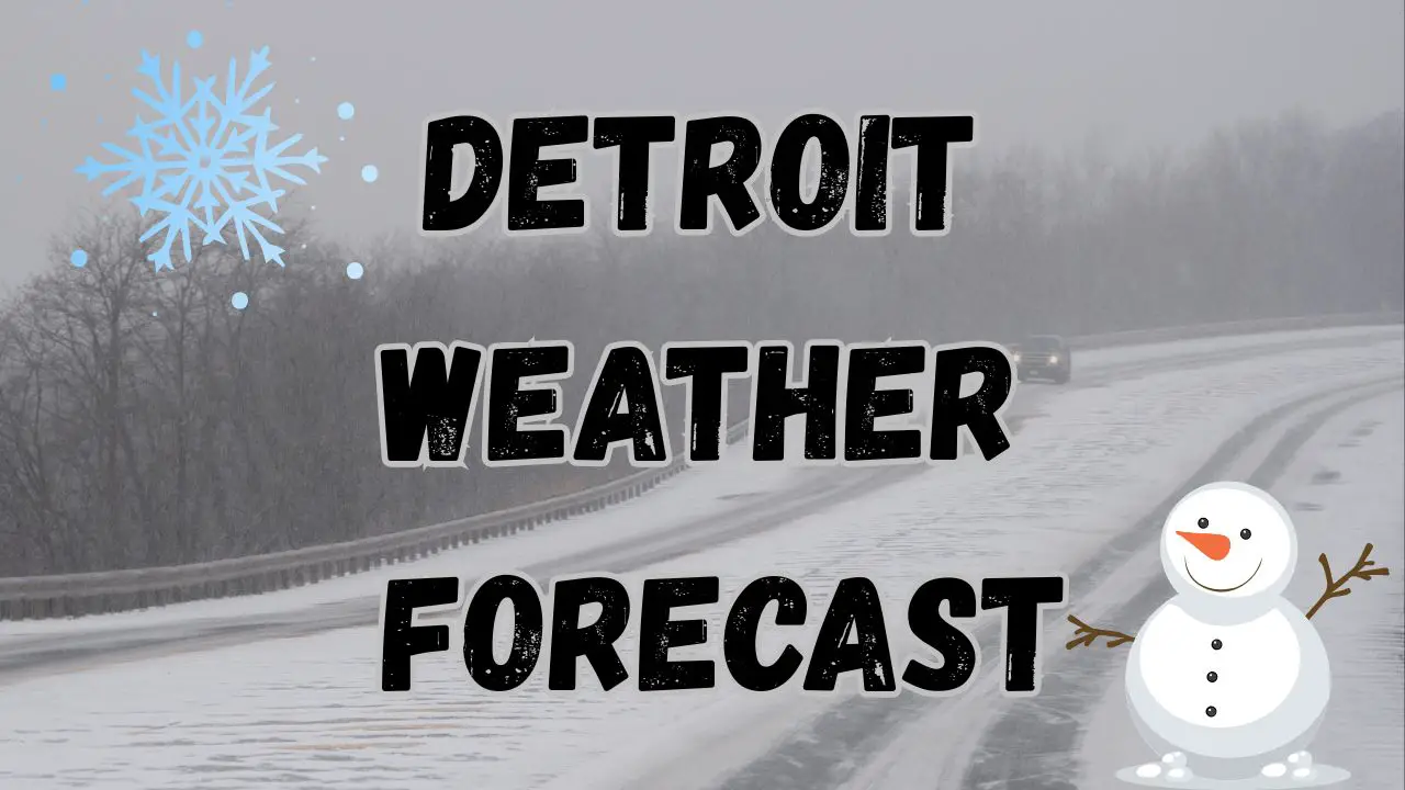 Cold Front Incoming Rain, Wind, and Possible Snow for Detroit This Weekend