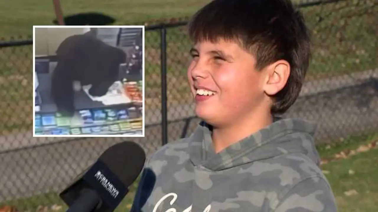 Markleysburg Boy Narrowly Escapes Black Bear After It Chases Him into Local Dollar Store