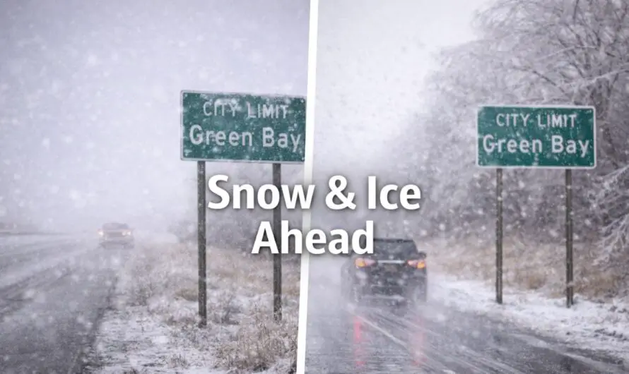 Green Bay Weather Alert: Snow and Ice Create Slick Travel Late This Week