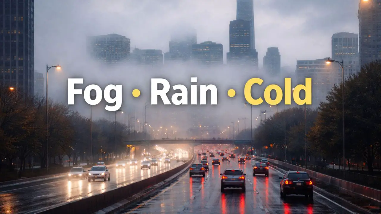 Illinois Holiday Weather Low Visibility Now, Rain Friday, Freeze Next