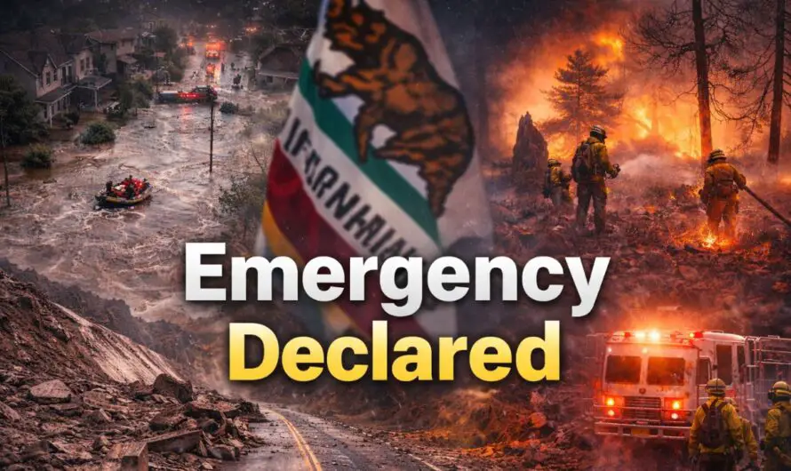Storms, Fires, and Flooding Lead to Emergency Declarations Across California