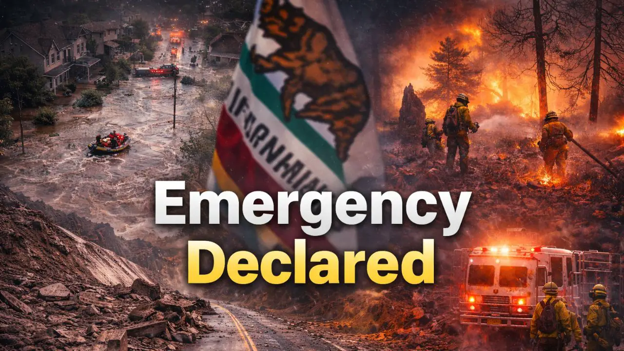 Storms, Fires, and Flooding Lead to Emergency Declarations Across California